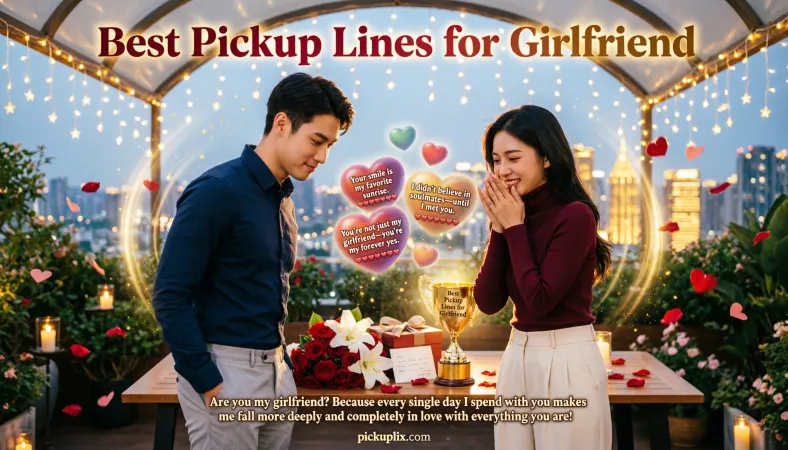 Best Pickup Lines for Girlfriend