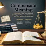Compensate Meaning
