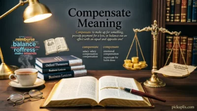 Compensate Meaning