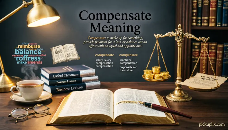 Compensate Meaning
