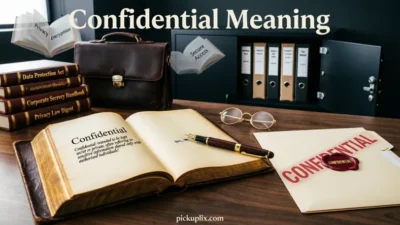 Confidential Meaning