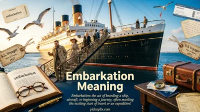 Embarkation Meaning
