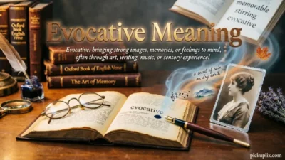 Evocative Meaning