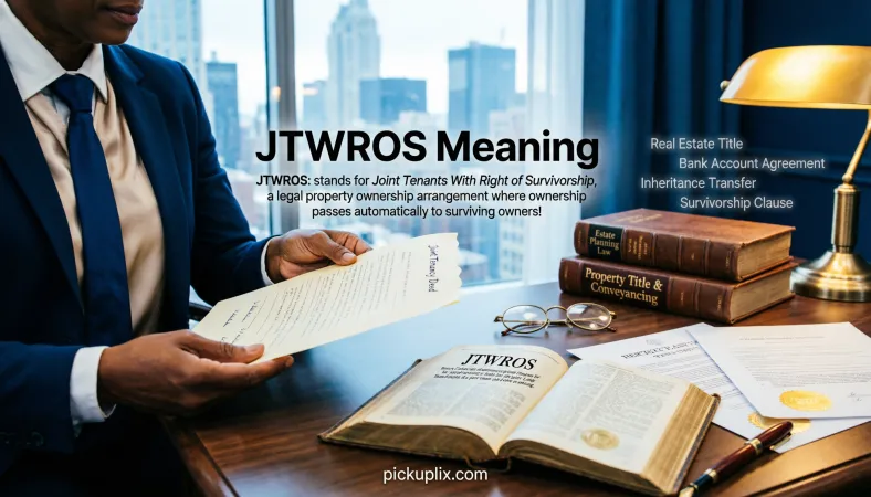 JTWROS Meaning