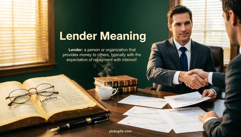 Lender Meaning
