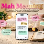 Mah Meaning