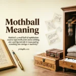 Mothball Meaning