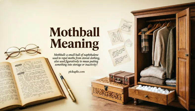 Mothball Meaning