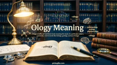 Ology Meaning