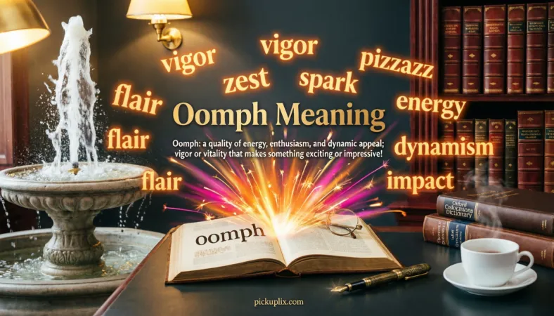 oomph meaning