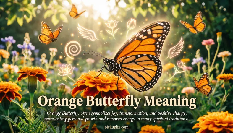 Orange Butterfly Meaning