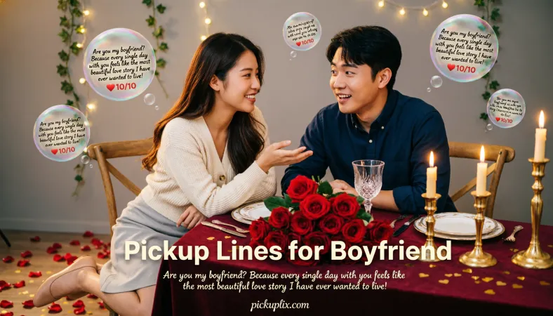 Pickup Lines for Boyfriend