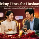 Pickup Lines for Husband