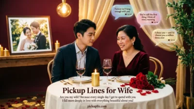 Pickup Lines for Wife