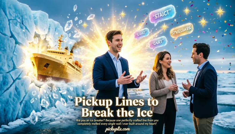 Pickup Lines to Break the Ice