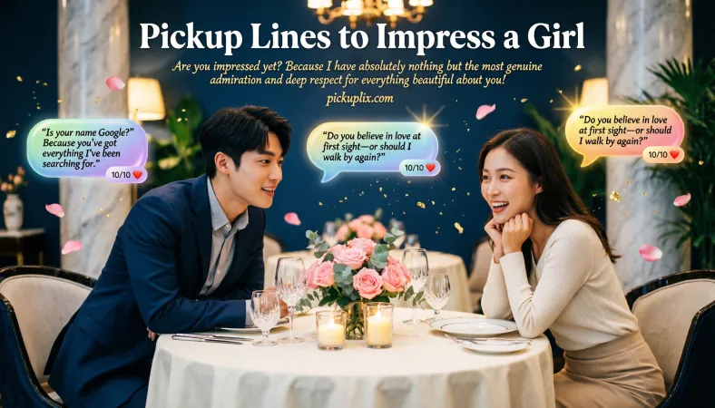 Pickup Lines to Impress a Girl