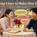 Pickup Lines to Make Him Smile