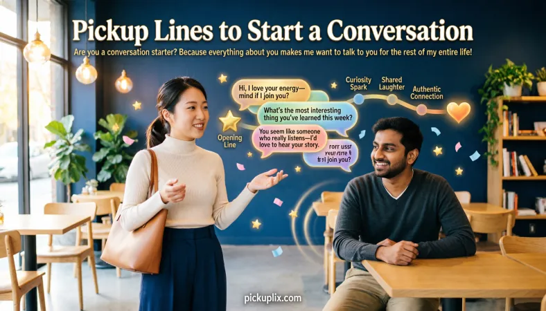 Pickup Lines to Start a Conversation