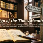 Sign of the Times Meaning