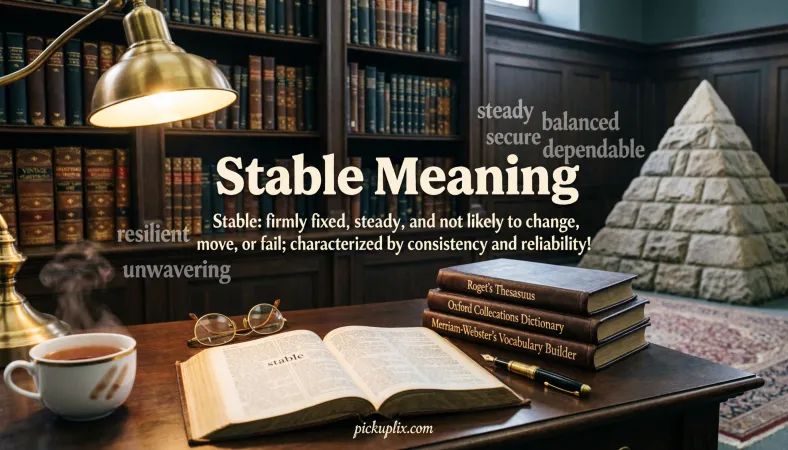 Stable Meaning 