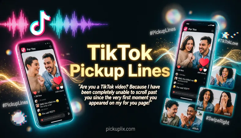 TikTok Pickup Lines