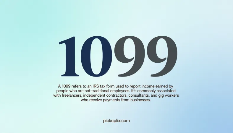 1099 Meaning