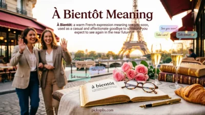 À Bientôt Meaning