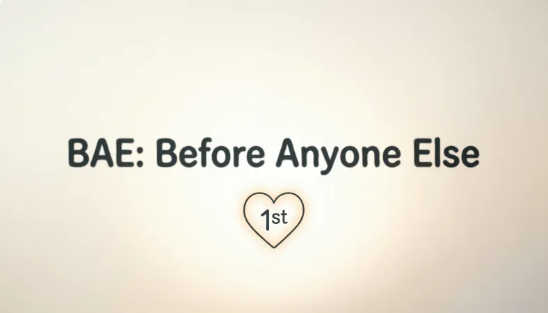 BAE Meaning