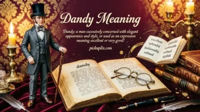 dandy meaning
