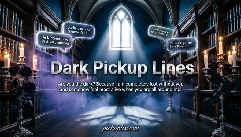 dark pickup lines