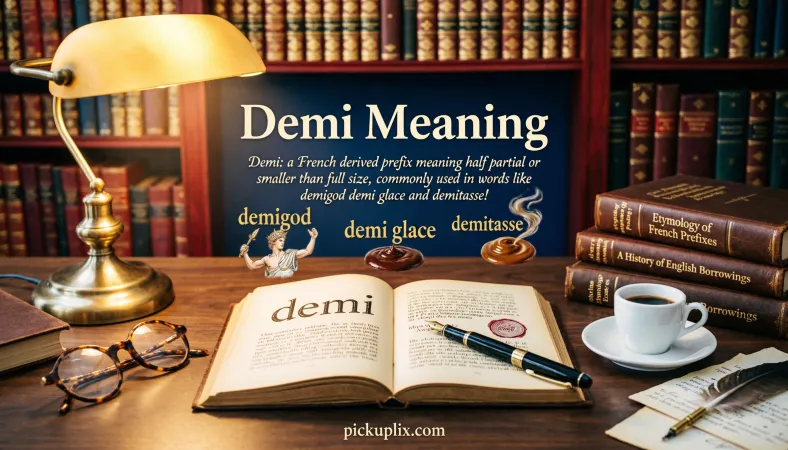 Demi Meaning