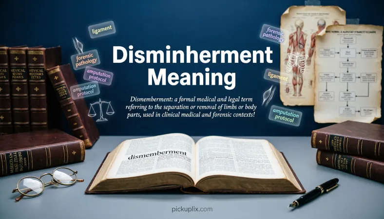 Dismemberment Meaning