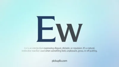 Ew Meaning