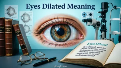 eyes dilated meaning