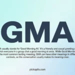 GMA Mean