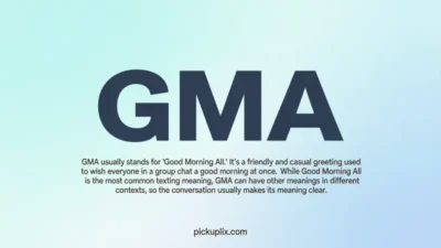 GMA Mean