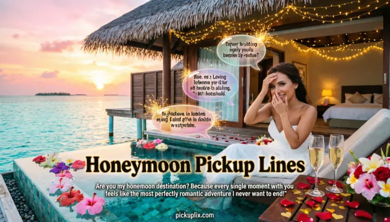 Honeymoon Pickup Lines