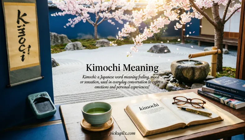Kimochi Meaning