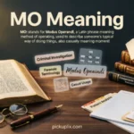 MO Meaning