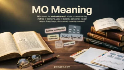 MO Meaning