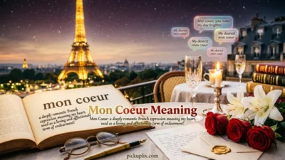 mon coeur meaning