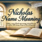Nicholas Name Meaning