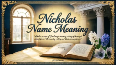 Nicholas Name Meaning