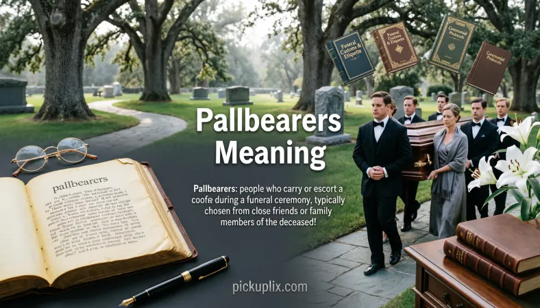 pallbearers meaning