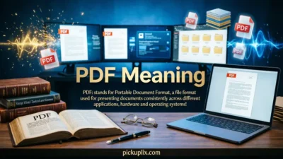 PDF Meaning
