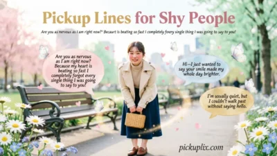 Pickup Lines for Shy People