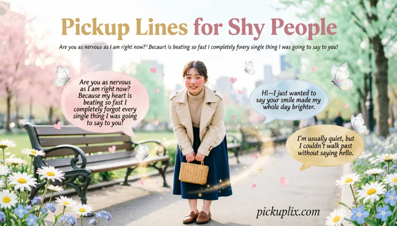 Pickup Lines for Shy People