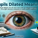Pupils Dilated Meaning