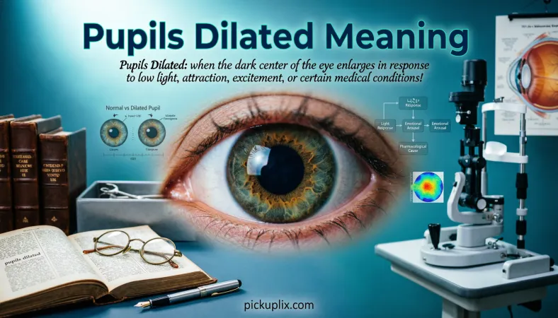 Pupils Dilated Meaning