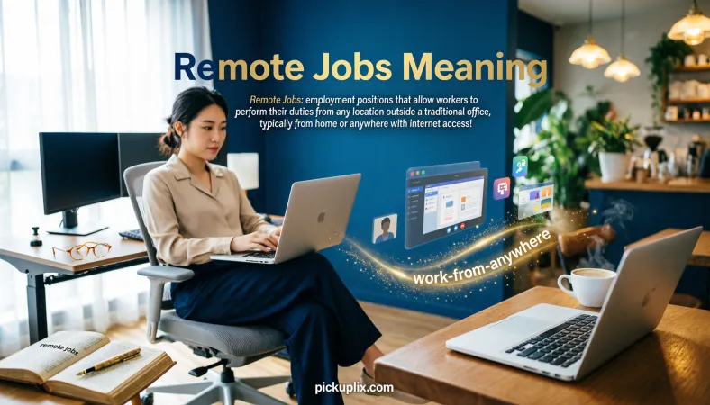 Remote Jobs Meaning